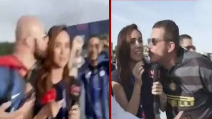 CNN Türk muhabirini öpmelere doyamadılar. Canlı yayında neye uğradığını şaşırdı