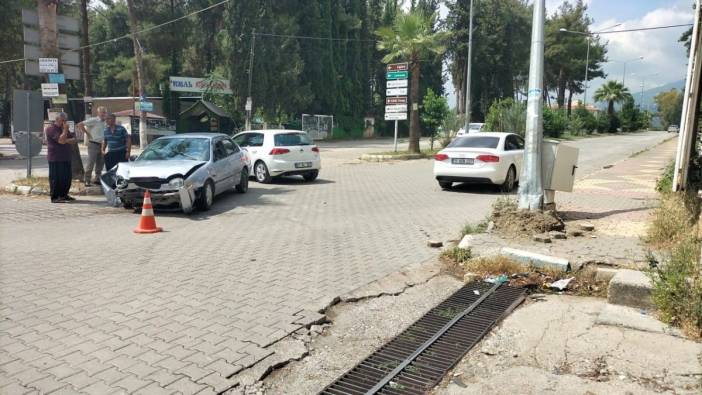 Osmaniye’de trafik kazası: 1 yaralı