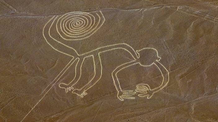Peru çölünde gizlenmiş nazca çizgileri. Yapay zeka keşfetti