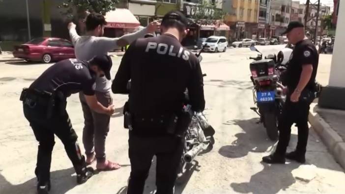 Gaziantep’te 51 motosiklet sürücüsüne 165 bin TL ceza kesildi