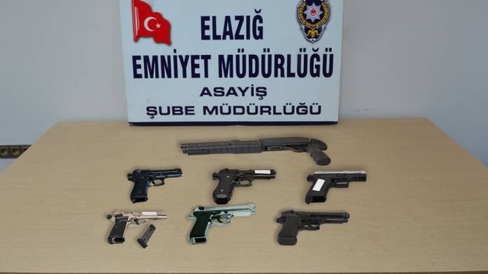 Elazığ’da asayiş ve şok uygulamaları: 35 kişi tutuklandı