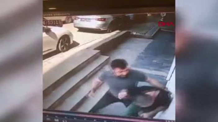 Gazeteci Sinan Aygül'e saldırı anı kamerada