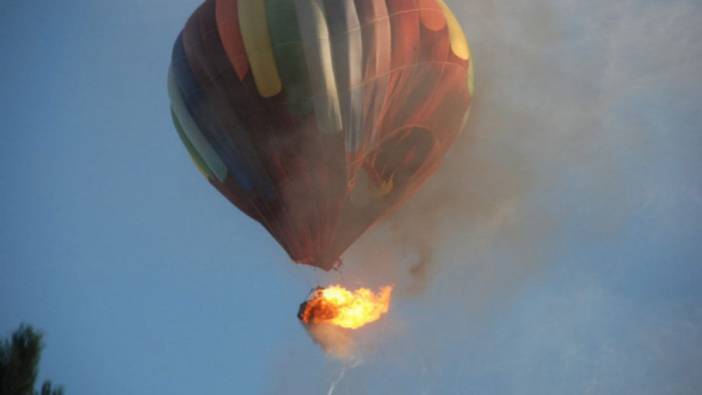 İsviçre'de sıcak hava balonu kalkış sırasında alev aldı: 7 kişi yaralandı