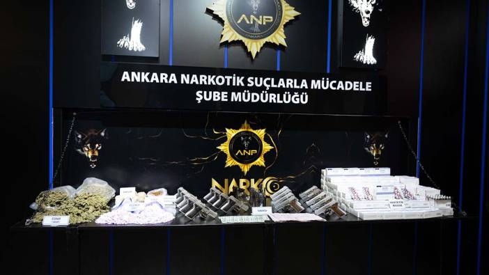 Ankara'daki uyuşturucu operasyonları: 68 şüpheli tutuklandı