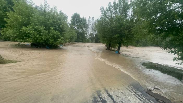 Kahramanmaraş'ta su taşkını: Tarım arazileri zarar gördü