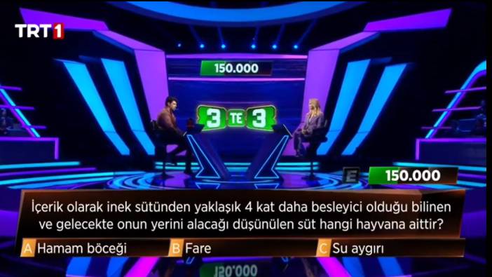 TRT'de hamam böceği sütü soruldu. Bu iğrenç sorunun cevabı herkesi şoke etti