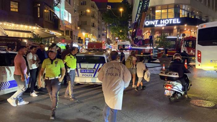 Taksim’de korkunç olay: ABD’li turist otelin demir korkuluklarına bağladığı iple intihar etti