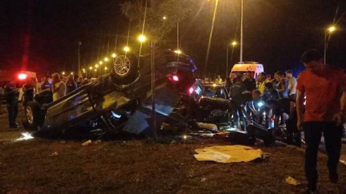 Siirt'te iki otomobil çarpıştı: 1 ölü, 4 yaralı