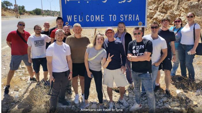 Amerikalı gençler Suriye’ye tatile gitti. Suriye’de "Hayatımın en iyi tatili " videosu çektiler