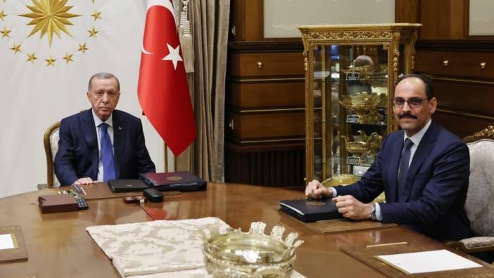 Erdoğan, MİT Başkanı İbrahim Kalın ile görüştü