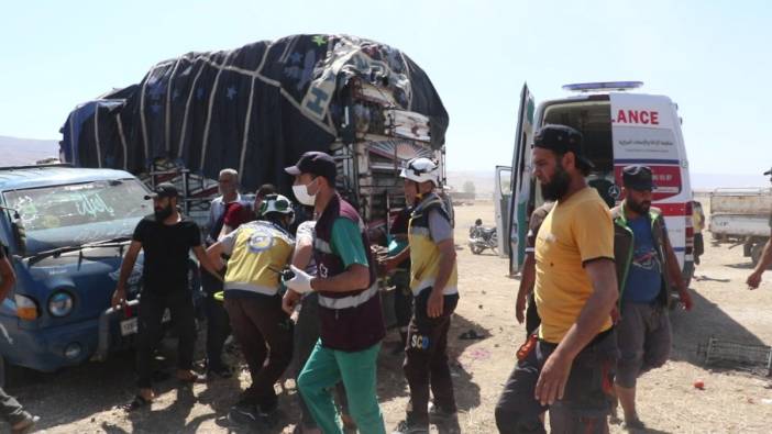 Rusya Suriye'de pazaryerini hedef aldı: 9 ölü