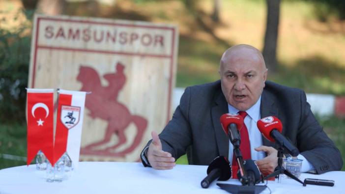 Samsunspor Başkanı Yüksel Yıldırım itiraf etti