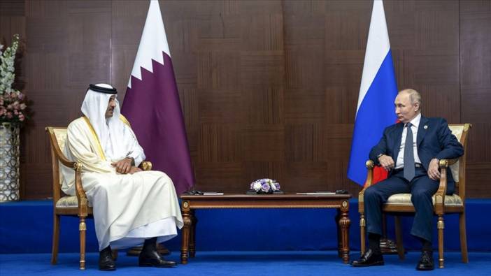 Putin, Katar Emiri Şeyh Temim ile telefonda görüştü