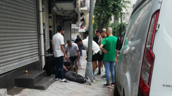 Yabancı uyruklu iki grup İstanbul'un ortasında çatıştı