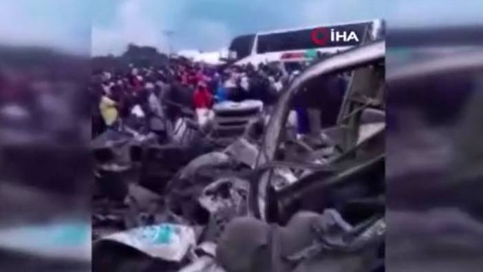 Kenya’da 48 kişinin öldüğü zincirleme kaza