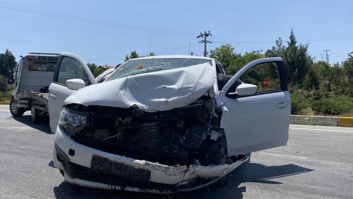 Uşak'ta zincirleme trafik kazası: 3 yaralı