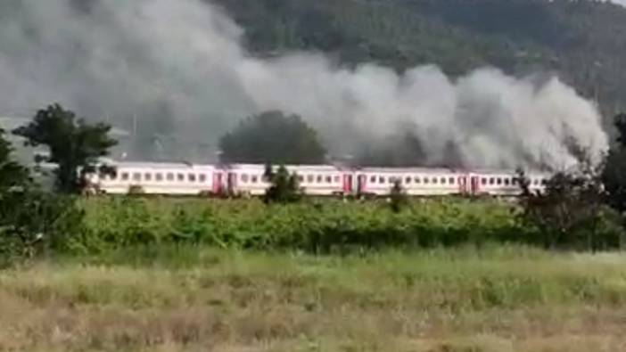 Pamukkale Ekspresi'ndeki yangın 250 yolcuya büyük panik yaşattı