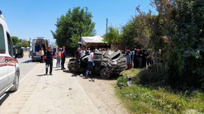 Tokat’ta araç takla attı, 3 kişi yaralandı