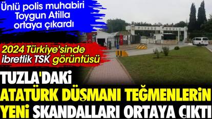 Tuzla'daki Atatürk düşmanı teğmenlerin yeni skandalları ortaya çıktı. 2024 Türkiye'sinde ibretlik TSK görüntüsü