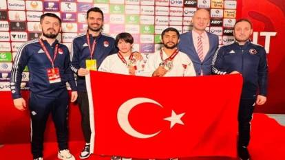 Türkiye için 2 bronz madalya kaptılar