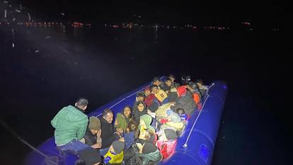 14’ü çocuk, 31 kaçak göçmen yakalandı