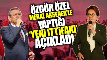 Özgür Özel Meral Akşener ile yaptığı ‘yeni ittifakı’ Antalya’da açıkladı