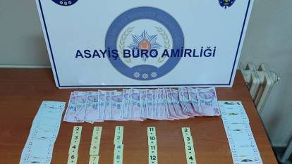 Edirne’de kumar oynayan 6 kişiye 38 bin 550 lira ceza