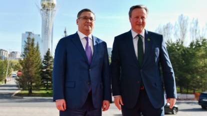 Kazakistan ve İngiltere arasında stratejik ortaklık anlaşması imzalandı