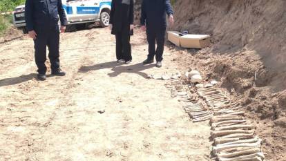 Hocalı'da toplu mezar bulundu