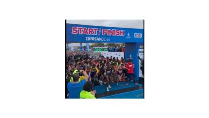 İstanbul yarı maratonu başladı