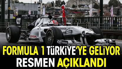 Formula 1 Türkiye'ye geliyor. Resmen açıklandı