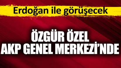 Özgür Özel Erdoğan'dan neler istedi?
