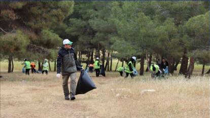 ‘Orman Benim’ kampanyasında 313 ton atık toplandı