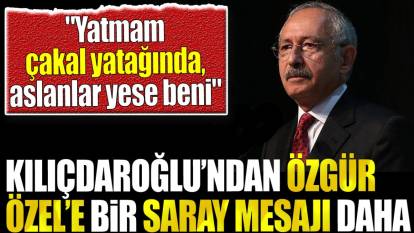 Kılıçdaroğlu 10 maddede Saray'ı anlattı. ‘Devletleşmiş bir yapıyla mücadele ettim’