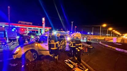 Mardin'de korkutan kaza: 4 yaralı