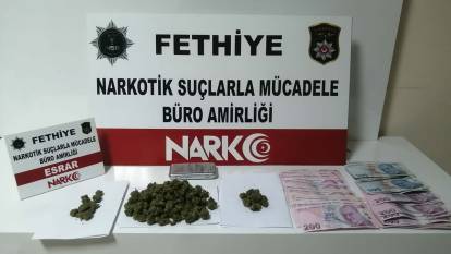 Fethiye'de uyuşturucuya 3 tutuklama