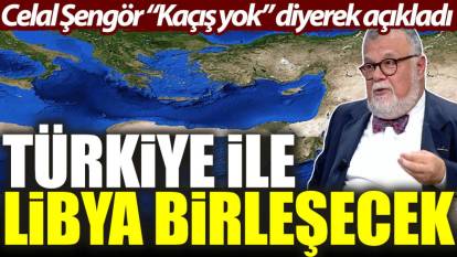 Celal Şengör “Kaçış yok” diyerek açıkladı: Türkiye ile Libya birleşecek