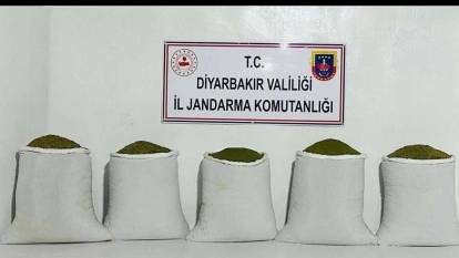 Diyarbakır’da 167 kilo toz esrar ele geçirildi