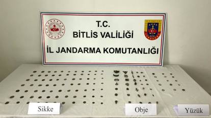 Bitlis’te tarihi eser operasyonu: 2 gözaltı
