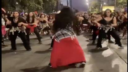 Brezilyalı kadınların dans ederek Hamas'a destek vermesi tepki topladı.
