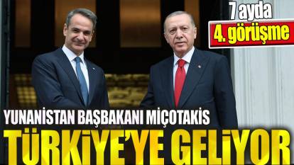 Yunanistan Başbakanı Türkiye'ye geliyor. 7 ayda 4. görüşme