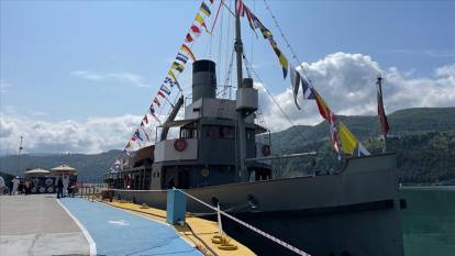 TCG Nusret Müze Gemisi Mersin'de ziyarete açılacak