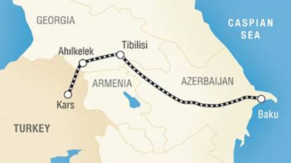 Bakü-Tiflis-Kars Demiryolu genişletme çalışmaları tamamlandı