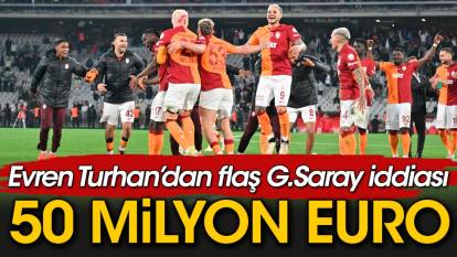 Galatasaray'daki 50 milyon Euro'luk Türk futbolcu