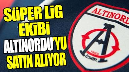 Süper Lig ekibi Altınordu'yu satın alıyor