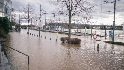 Almanya’da sel: Metrekareye 100 litre yağmur düştü