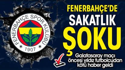 Galatasaray derbisi öncesi Fenerbahçe'de can sıkan gelişme. İsmail Kartal ne yapacağını şaşırdı