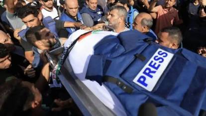 Gazze’de bir gazeteci daha öldürüldü. Sayı 148’e yükseldi