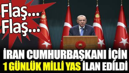 Son dakika... Türkiye'de 1 günlük milli yas ilan edildi