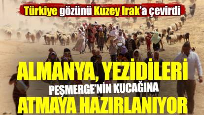 Türkiye gözünü Kuzey Irak'a çevirdi. Almanya, Yezidileri peşmergenin kucağına atmaya hazırlanıyor